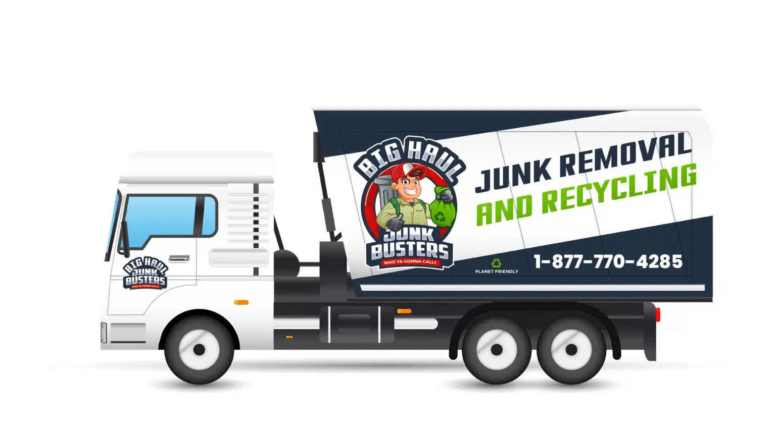 big haul junk removal property truck